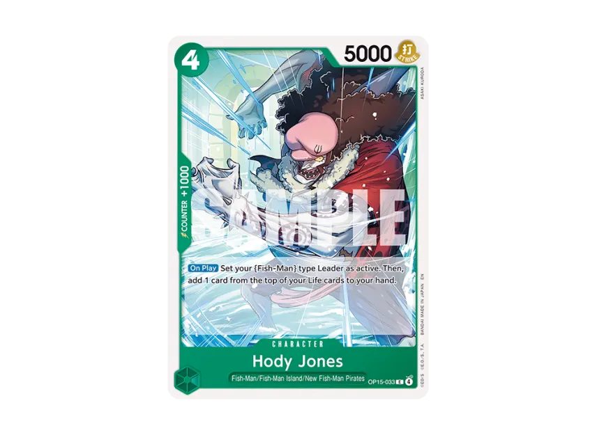 Hody Jones C [OP15-033] [EN] (Booster Pack "ADVENTURE ON KAMI’S ISLAND")