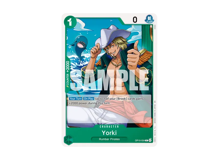 Yorki C [OP15-034] [EN] (Booster Pack "ADVENTURE ON KAMI’S ISLAND")