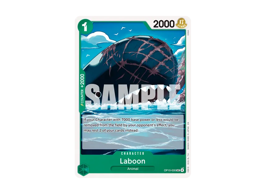 Laboon UC [OP15-035] [EN] (Booster Pack "ADVENTURE ON KAMI’S ISLAND")