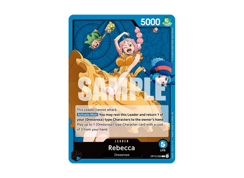 Rebecca L [OP15-039] [EN] (Booster Pack "ADVENTURE ON KAMI’S ISLAND")