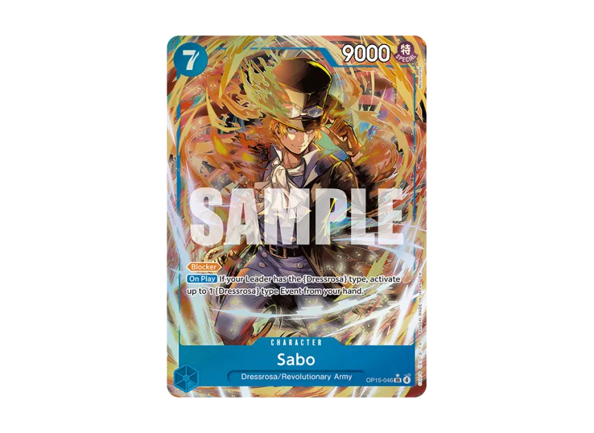 Sabo SR-P [OP15-046] [EN] (Booster Pack "ADVENTURE ON KAMI’S ISLAND")