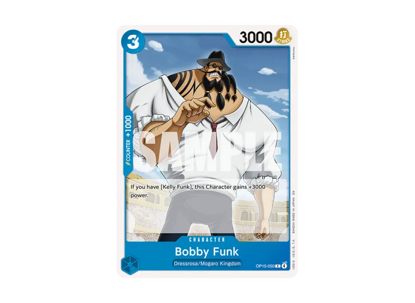 Bobby Funk C [OP15-050] [EN] (Booster Pack "ADVENTURE ON KAMI’S ISLAND")