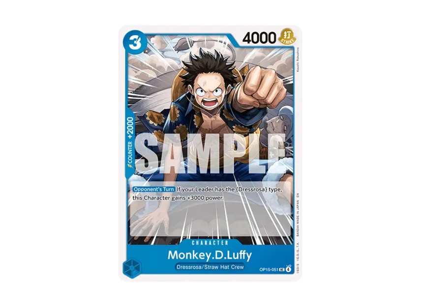 Monkey.D.Luffy UC [OP15-051] [EN] (Booster Pack "ADVENTURE ON KAMI’S ISLAND")