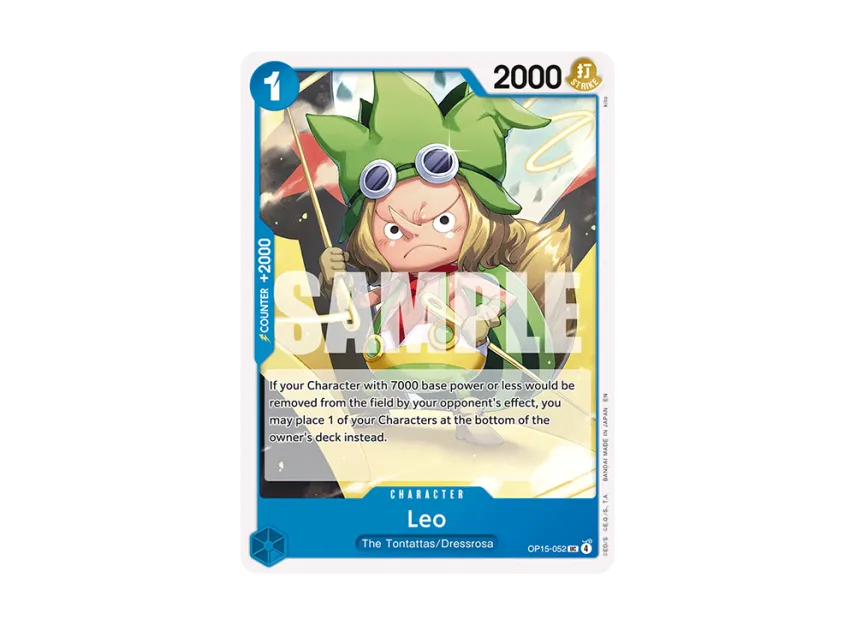 Leo UC [OP15-052] [EN] (Booster Pack "ADVENTURE ON KAMI’S ISLAND")