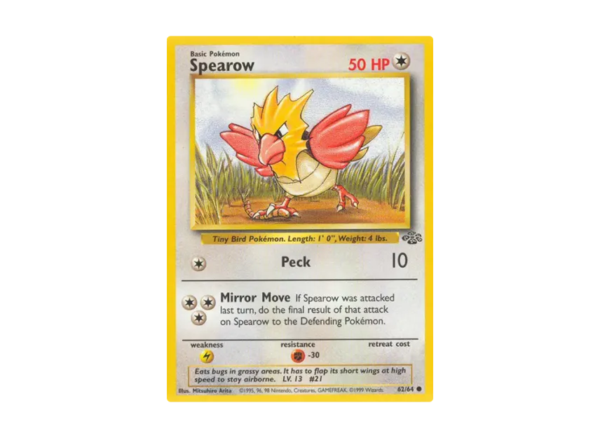 Spearow C [64-JUNGLE 62/64] [EN] (Base "Jungle")