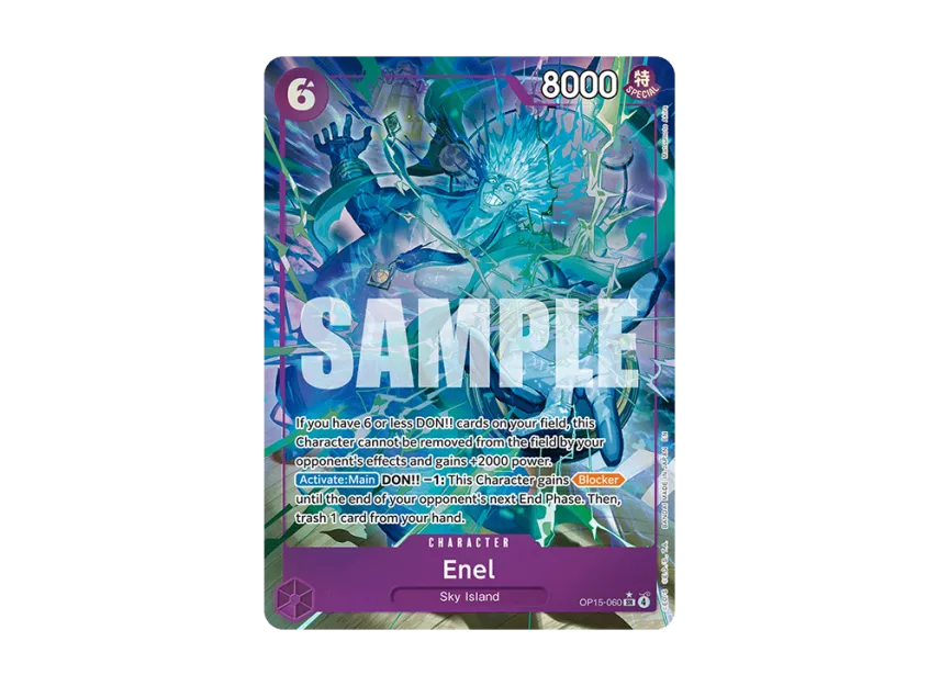 Enel SR-P [OP15-060] [EN] (Booster Pack "ADVENTURE ON KAMI’S ISLAND")