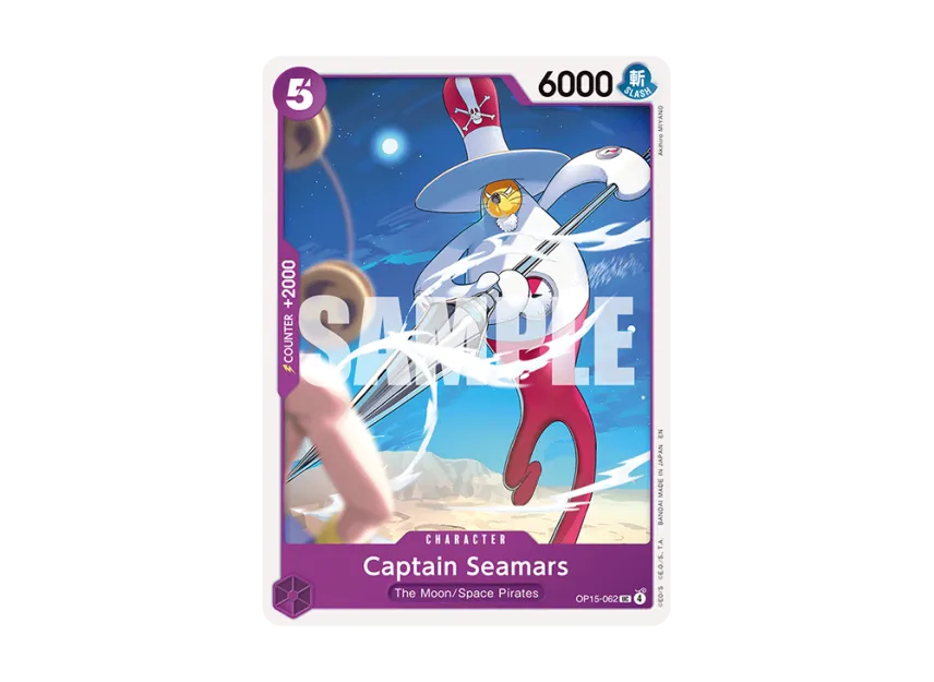 Captain Seamars UC [OP15-062] [EN] (Booster Pack "ADVENTURE ON KAMI’S ISLAND")