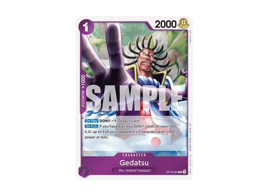 Gedatsu R [OP15-063] [EN] (Booster Pack "ADVENTURE ON KAMI’S ISLAND")
