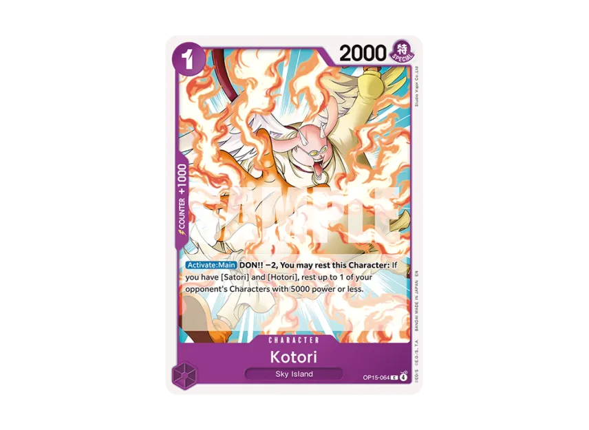 Kotori C [OP15-064] [EN] (Booster Pack "ADVENTURE ON KAMI’S ISLAND")