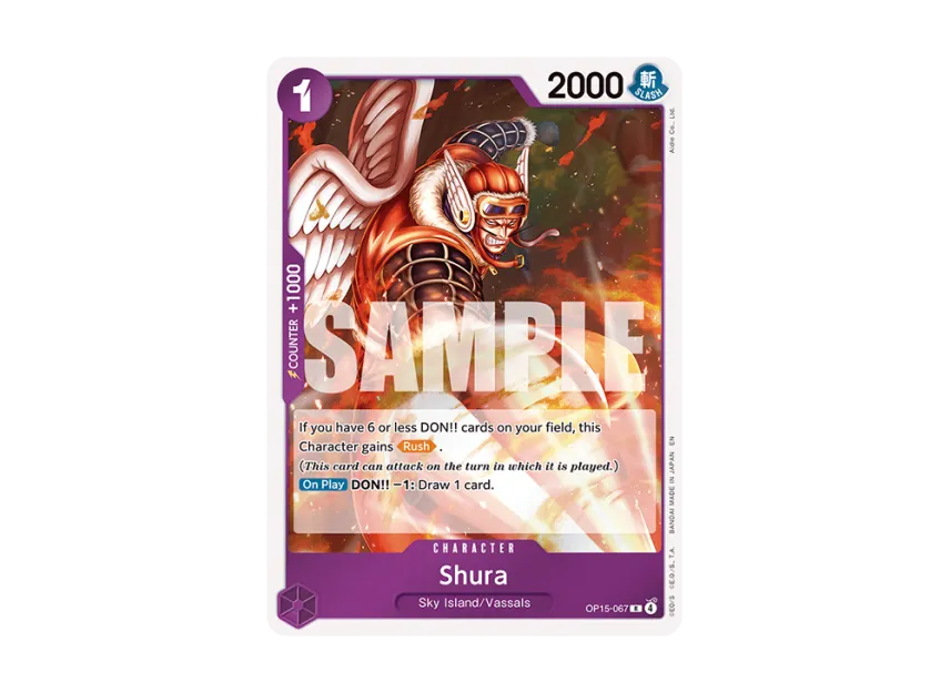 Shura R [OP15-067] [EN] (Booster Pack "ADVENTURE ON KAMI’S ISLAND")