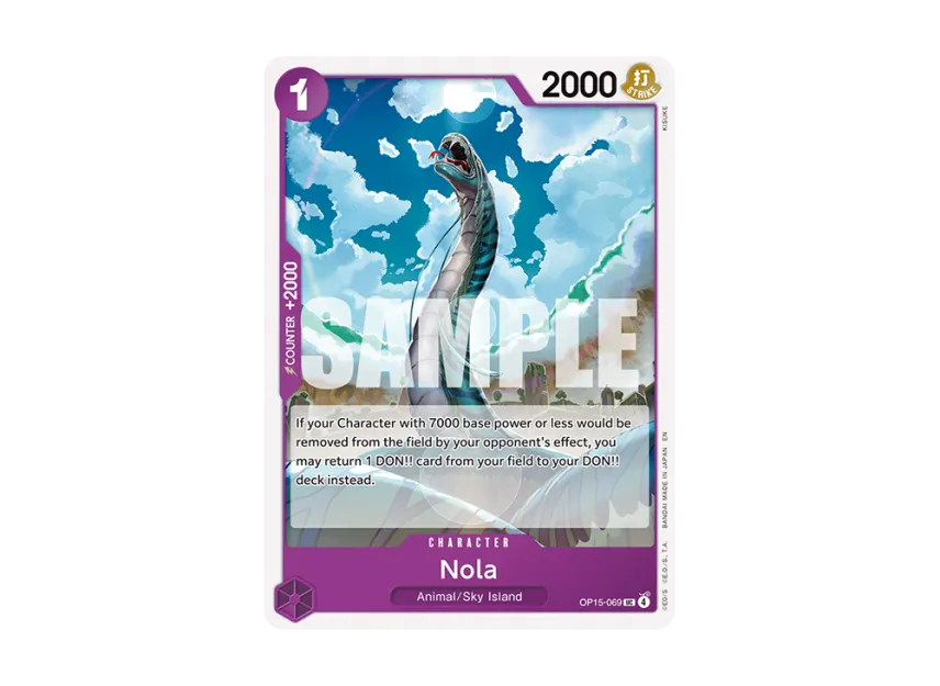 Nola UC [OP15-069] [EN] (Booster Pack "ADVENTURE ON KAMI’S ISLAND")