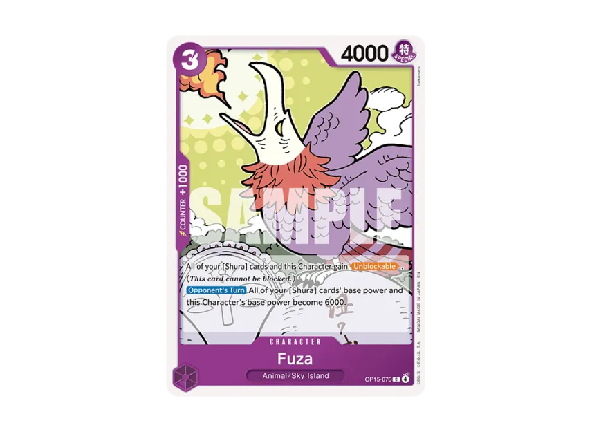 Fuza C [OP15-070] [EN] (Booster Pack "ADVENTURE ON KAMI’S ISLAND")