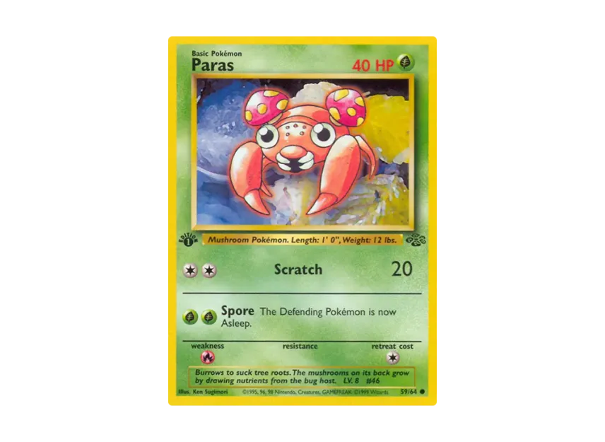 Paras C : 1ED [64-JUNGLE 59/64] [EN] (Base "Jungle")