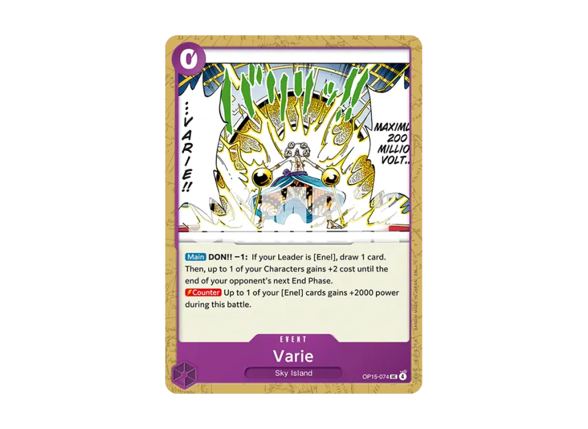 Varie UC [OP15-074] [EN] (Booster Pack "ADVENTURE ON KAMI’S ISLAND")