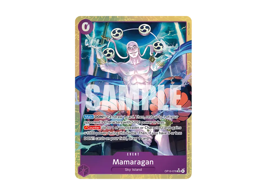 Mamaragan SR-P [OP15-078] [EN] (Booster Pack "ADVENTURE ON KAMI’S ISLAND")