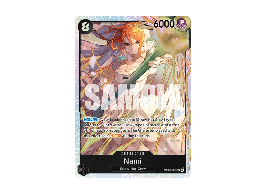 Nami SR [OP15-086] [EN] (Booster Pack "ADVENTURE ON KAMI’S ISLAND")