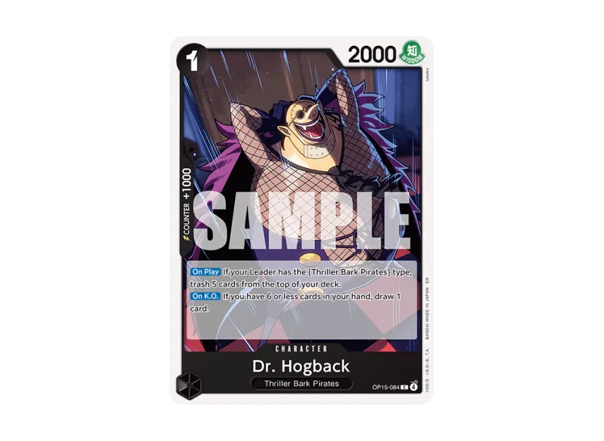 Dr. Hogback C [OP15-084] [EN] (Booster Pack "ADVENTURE ON KAMI’S ISLAND")