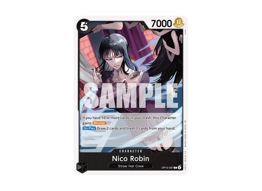 Nico Robin C [OP15-087] [EN] (Booster Pack "ADVENTURE ON KAMI’S ISLAND")