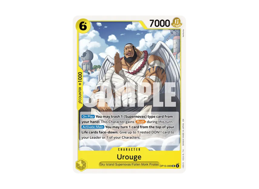 Urouge UC [OP15-099] [EN] (Booster Pack "ADVENTURE ON KAMI’S ISLAND")