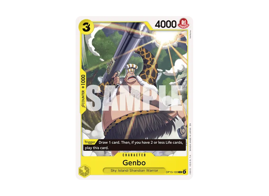 Genbo C [OP15-103] [EN] (Booster Pack "ADVENTURE ON KAMI’S ISLAND")
