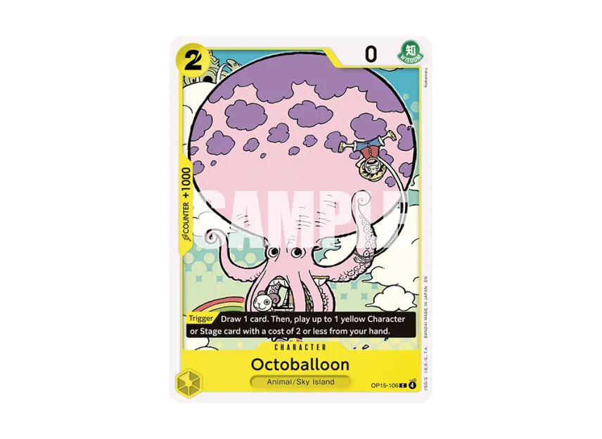 Octoballoon C [OP15-106] [EN] (Booster Pack "ADVENTURE ON KAMI’S ISLAND")