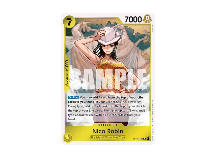Nico Robin R [OP15-109] [EN] (Booster Pack "ADVENTURE ON KAMI’S ISLAND")