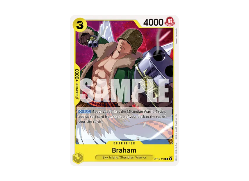 Braham C [OP15-110] [EN] (Booster Pack "ADVENTURE ON KAMI’S ISLAND")