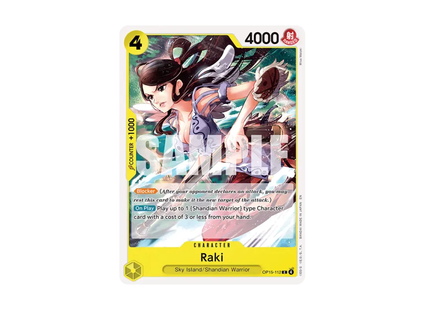 Raki C [OP15-112] [EN] (Booster Pack "ADVENTURE ON KAMI’S ISLAND")