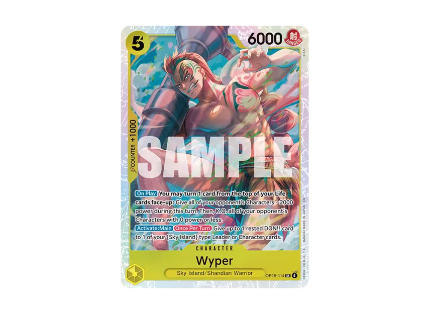 Wyper SR [OP15-114] [EN] (Booster Pack "ADVENTURE ON KAMI’S ISLAND")