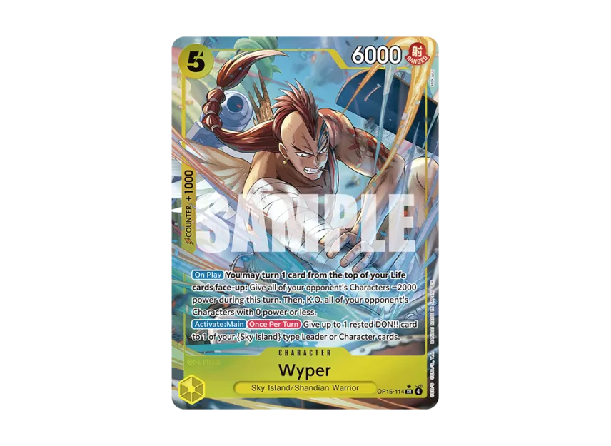 Wyper SR-P [OP15-114] [EN] (Booster Pack "ADVENTURE ON KAMI’S ISLAND")