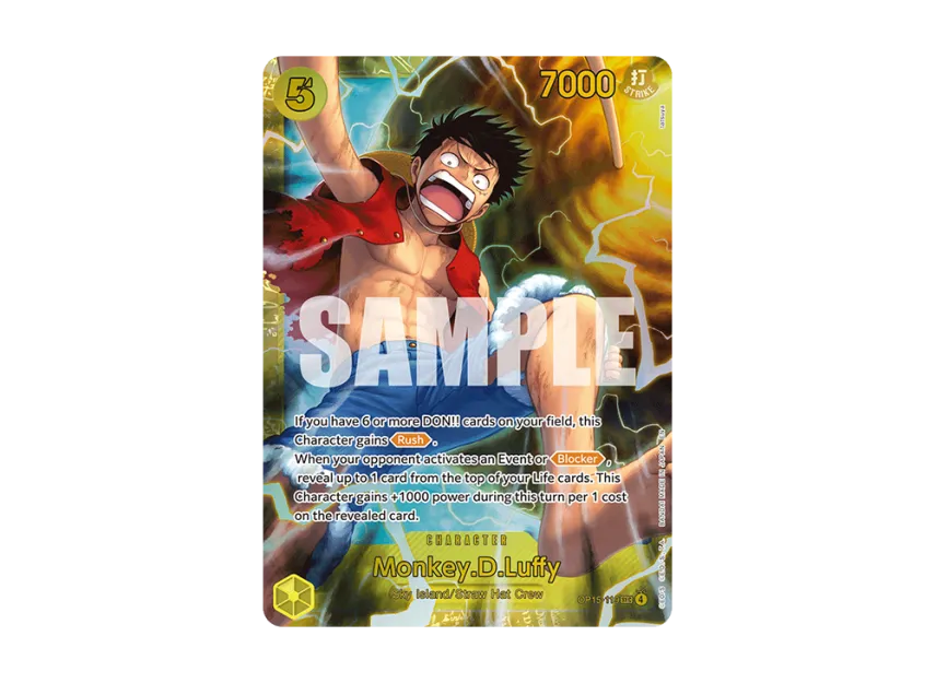 Monkey.D.Luffy SEC [OP15-119] [EN] (Booster Pack "ADVENTURE ON KAMI’S ISLAND")
