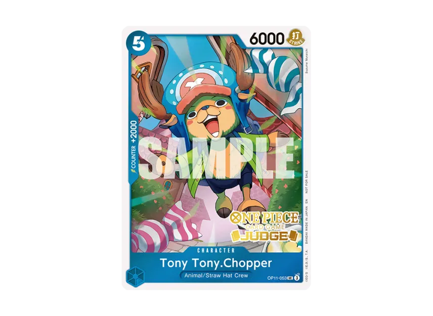 Tony Tony.Chopper UC [OP11-053] [EN] (Promotional Card "Judge Pack Vol.7")
