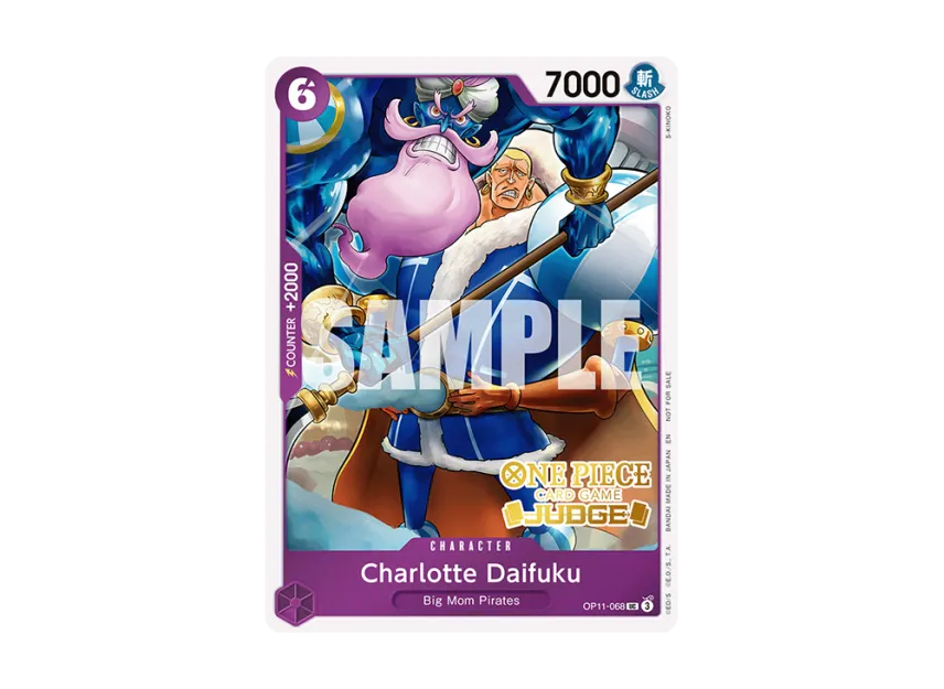 Charlotte Daifuku UC [OP11-068] [EN] (Promotional Card "Judge Pack Vol.7")