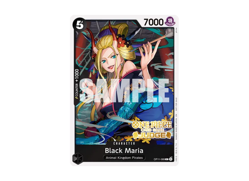Black Maria C [OP11-089] [EN] (Promotional Card "Judge Pack Vol.7")