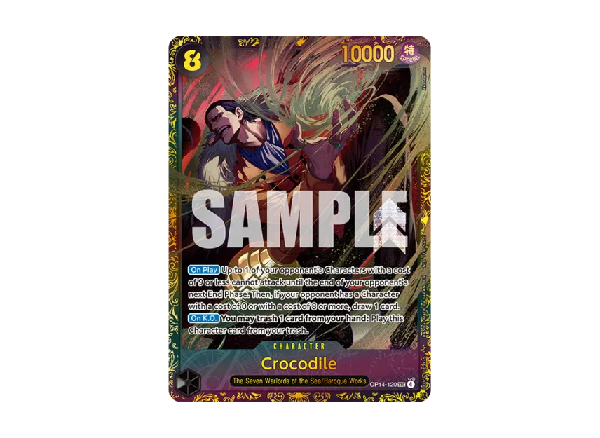 Crocodile SEC : Top 16 [OP14-120] [EN] (Promotional Card "Championship 26-27 Regionals Season 1")