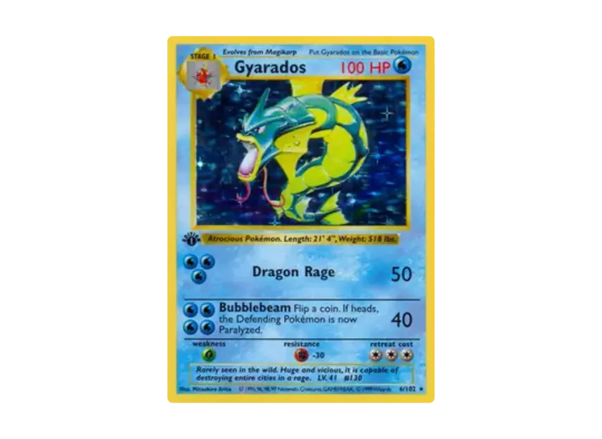 Gyarados R [102-SET-1ST-EDITION 6/102] [EN] (Base "Set 1st Edition")