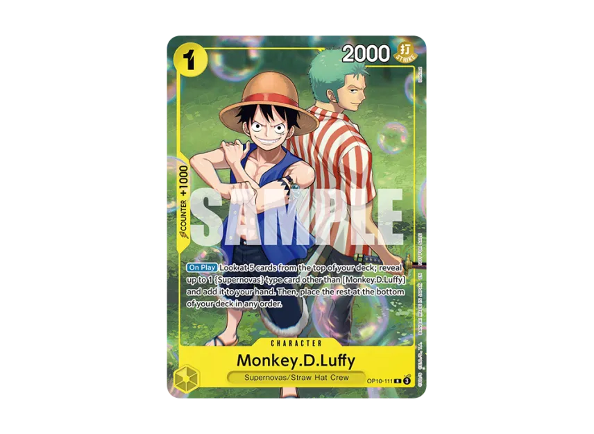 Monkey.D.Luffy R : Participation [OP10-111] [EN] (Promotional Card "Game Stop Set Sail Event")