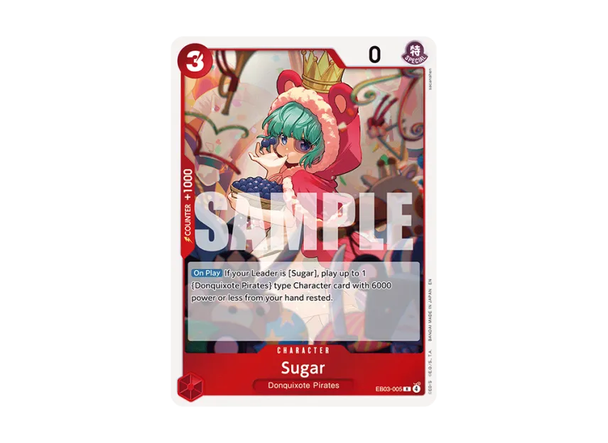 Sugar R [EB03-005] [EN] (Extra Booster "HEROINES EDITION")