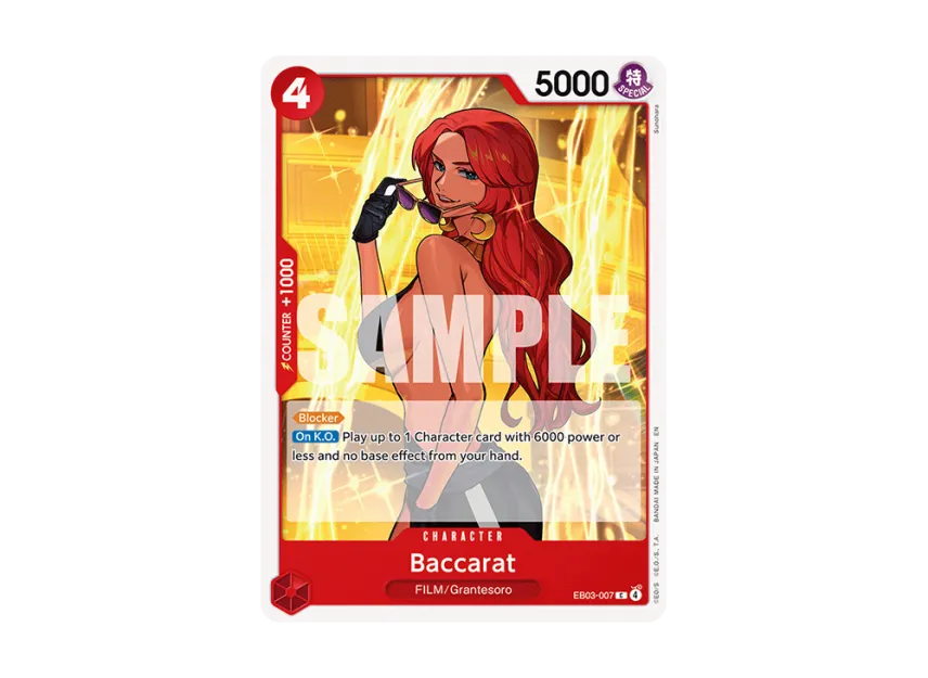 Baccarat C [EB03-007] [EN] (Extra Booster "HEROINES EDITION")