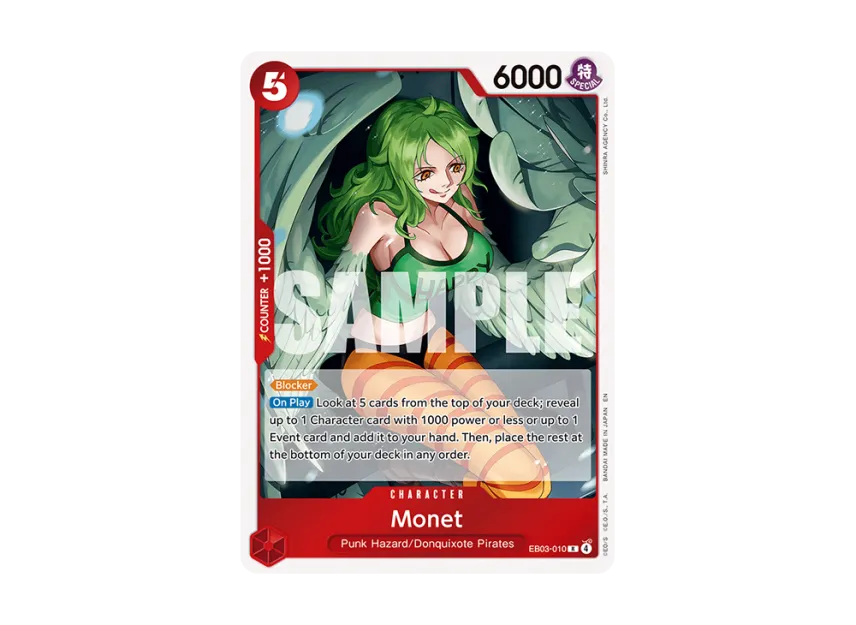 Monet R [EB03-010] [EN] (Extra Booster "HEROINES EDITION")