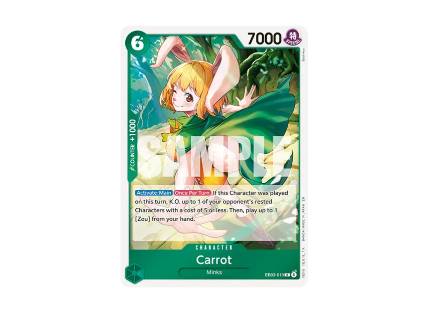 Carrot R [EB03-013] [EN] (Extra Booster "HEROINES EDITION")