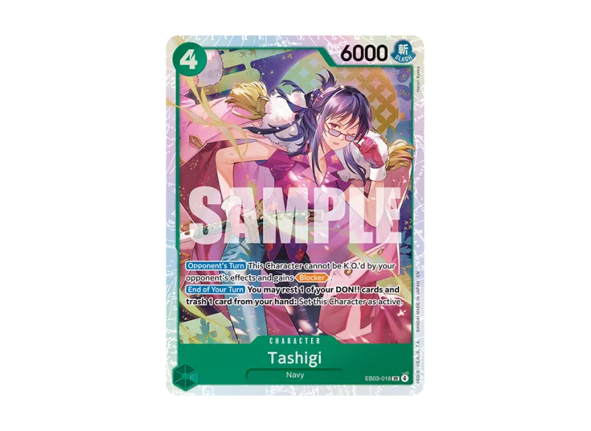 Tashigi SR [EB03-018] [EN] (Extra Booster "HEROINES EDITION")