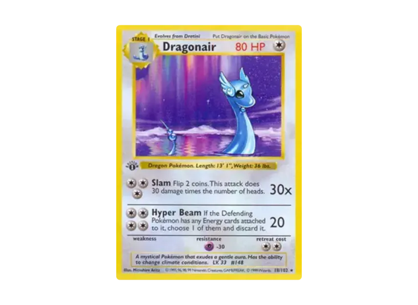 Dragonair R [102-SET-1ST-EDITION 18/102] [EN] (Base "Set 1st Edition")