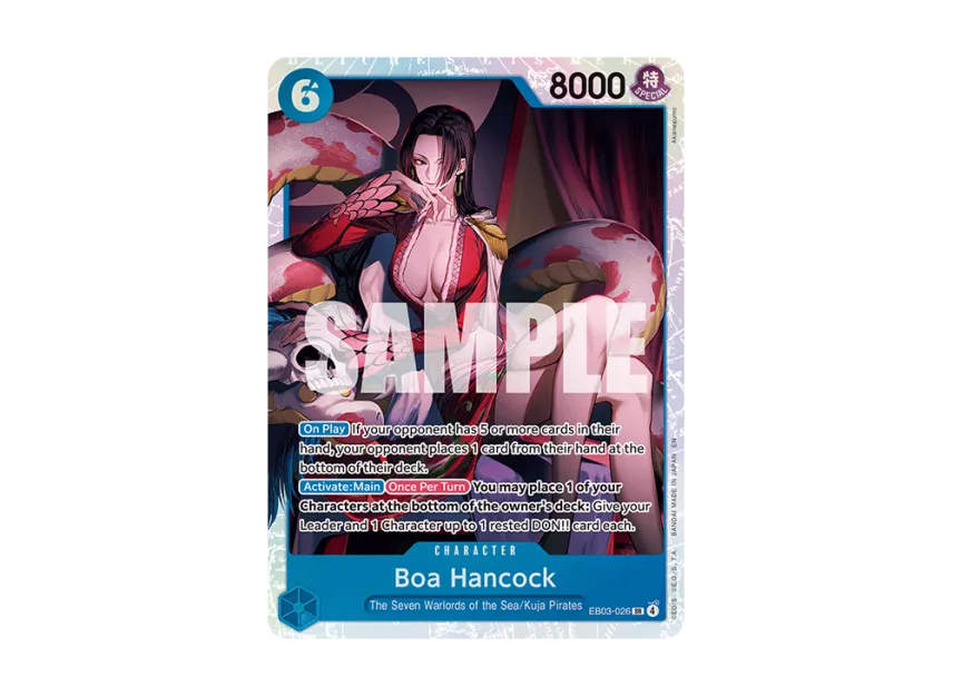 Boa Hancock SR [EB03-026] [EN] (Extra Booster "HEROINES EDITION")