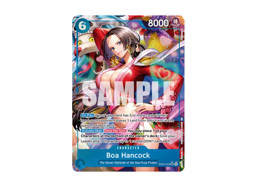Boa Hancock SR-P [EB03-026] [EN] (Extra Booster "HEROINES EDITION")