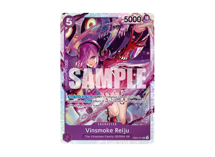 Vinsmoke Reiju SR [EB03-031] [EN] (Extra Booster "HEROINES EDITION")