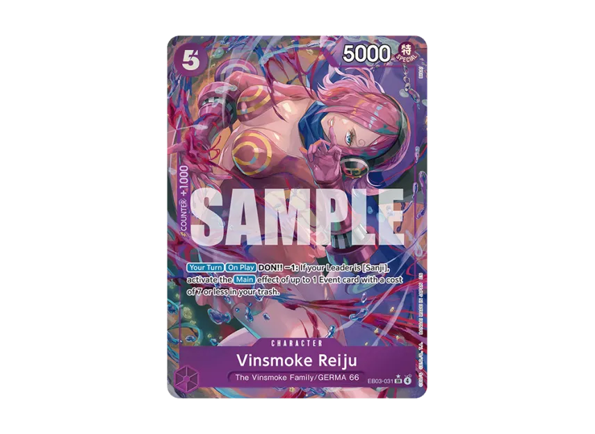 Vinsmoke Reiju SR-P [EB03-031] [EN] (Extra Booster "HEROINES EDITION")