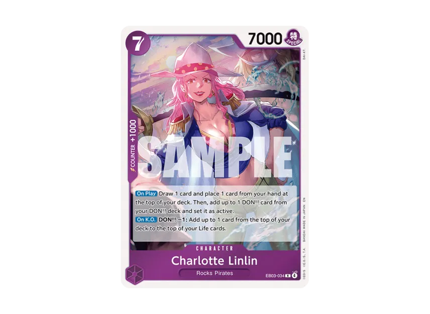 Charlotte Linlin R [EB03-034] [EN] (Extra Booster "HEROINES EDITION")