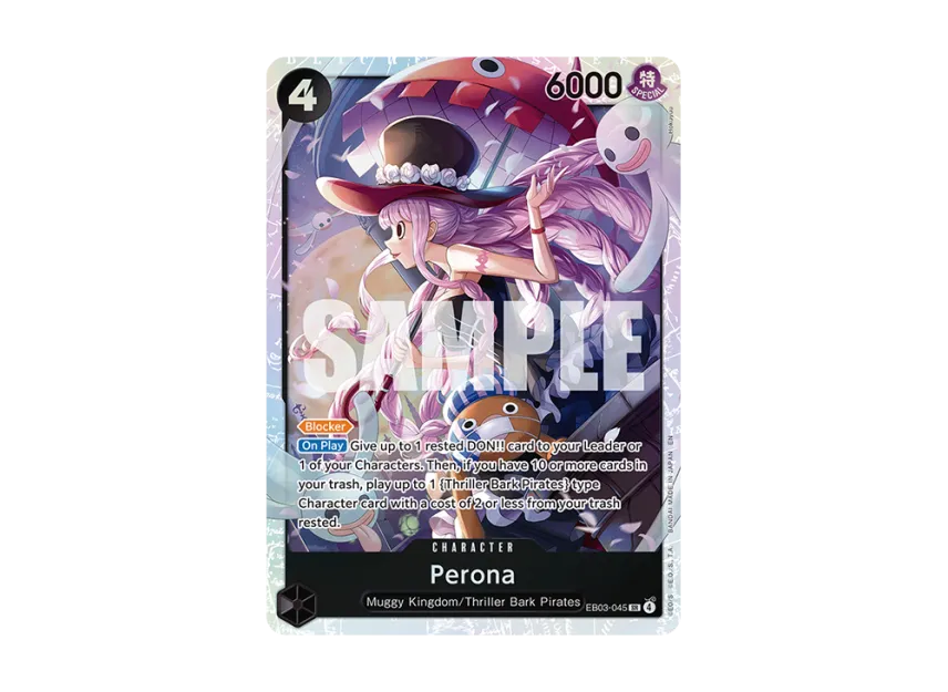 Perona SR [EB03-045] [EN] (Extra Booster "HEROINES EDITION")