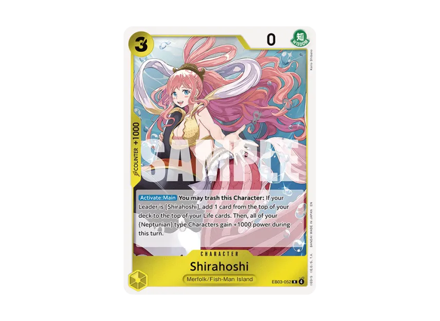 Shirahoshi R [EB03-052] [EN] (Extra Booster "HEROINES EDITION")